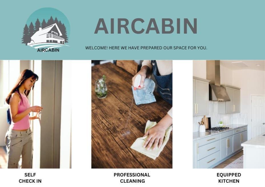 Aircabin - Five Dock - Stylish 2-bed Near Bay Apartment